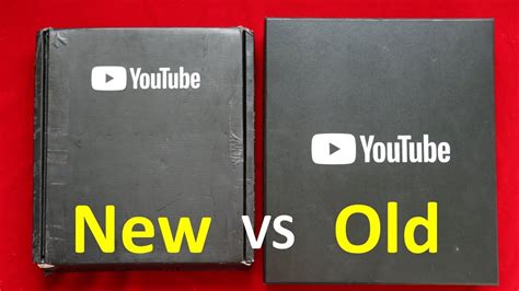 Let's take a look at some of the rewards that you can aim for once your channel starts to take off and you begin to build up a real following. Old vs New YouTube Silver Play Button Comparison | new ...