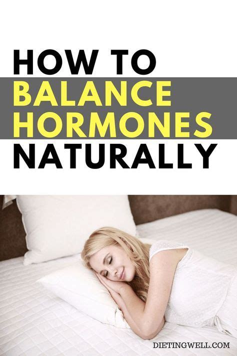 9 Easy Steps To Balance Hormones Naturally Balance Hormones Naturally