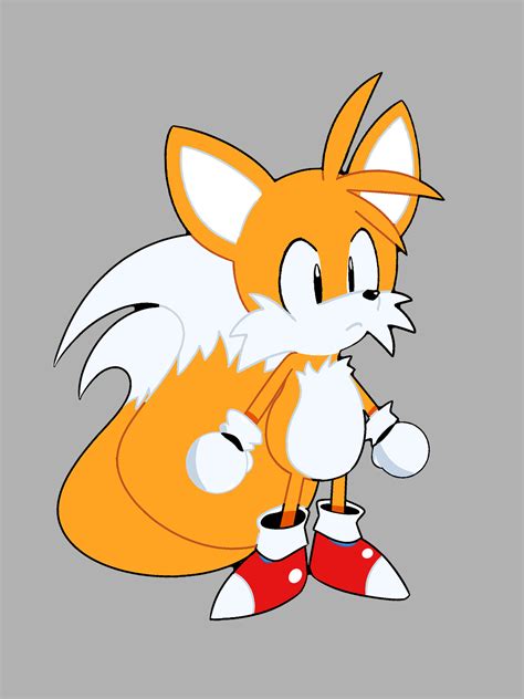 Tails By Kurib0n On Deviantart Tailed Sonic Characters Cartoon