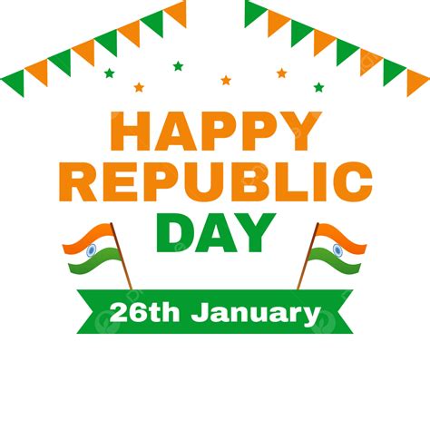 India Republic Day Vector Hd Png Images India Happy Republic Day