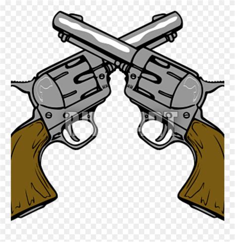 Western Pistol Clip Art