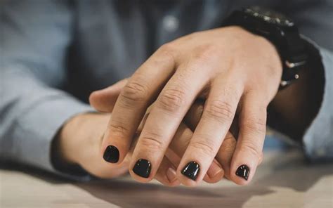 Exploring The Trend Why Do Men Paint Their Nails Black