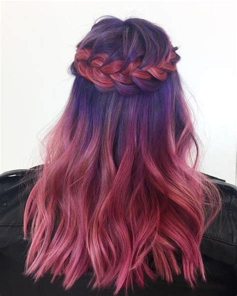 2020 popular 1 trends in hair extensions & wigs, beauty & health, novelty & special use, apparel accessories with black and purple hair and 1. 23 Purple Hair Color Ideas Trending in 2018