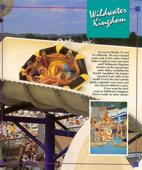 Dorney Park And Wildwater Kingdom 1993 Park Brochure