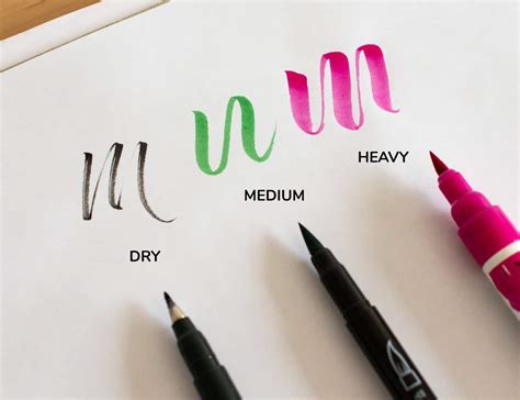 10 Best Brush Pens For Calligraphy Beginners Lettering Daily