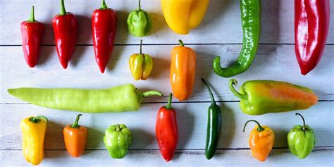 12 Types Of Hot Peppers Guide To Different Hot Peppers