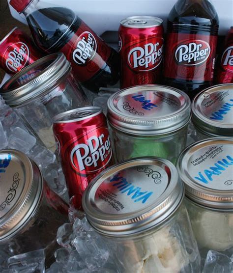 An Easy Way To Serve Ice Cream Floats At A Party Have Mason Jars