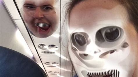 Have You Used Snapchat S Face Swap Yet This Person Did It On His Last Flight And Witnessed The