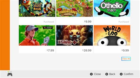 Nintendo Switch Eshop Updated To Include View All Games Nintendofuse
