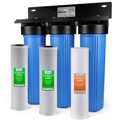 Ispring Wgb32b 3 Stage Whole House Water Filtration System Ro System