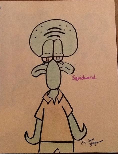 Squidward Squidward Sketches Character