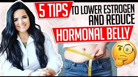 5 Tips To Lower Estrogen And Reduce Hormonal Belly │ Gauge Girl Training Youtube