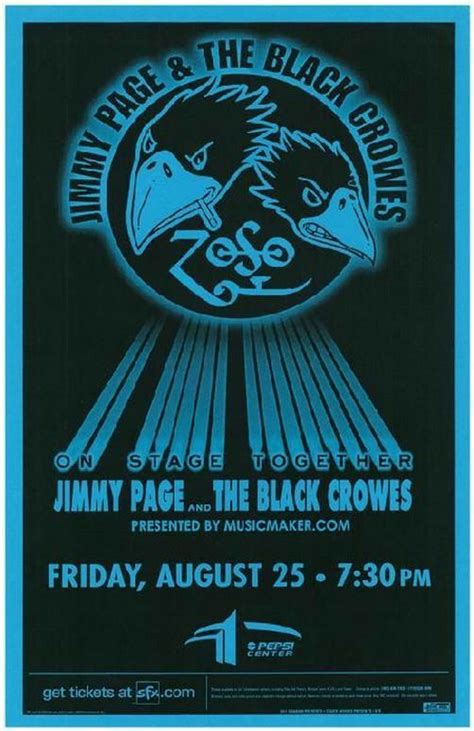 Jiminy Page The Black Crowes Concert Posters Concert Poster Art The