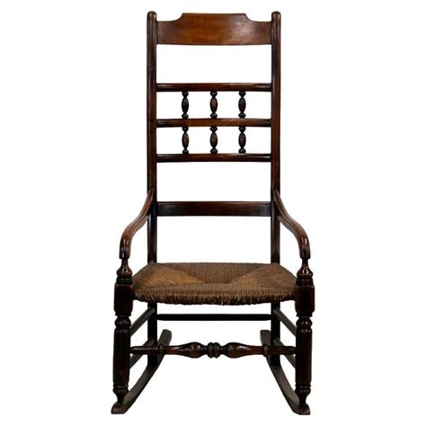 An Antique Hand Carved Skeleton Rocking Chair At 1stdibs