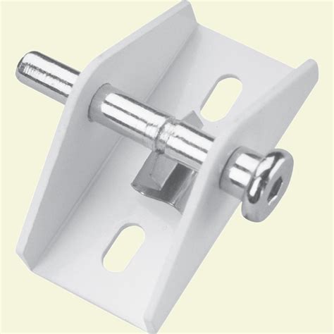 Have someone nearby to help handle the heavy lifting. Prime-Line White Push/Pull Sliding Door Lock-U 9855 - The ...