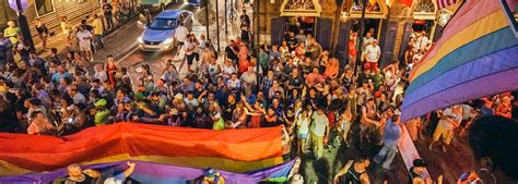 The french quarter's lgbt community comes out in full flair at the end of october. LGBTQ New Orleans