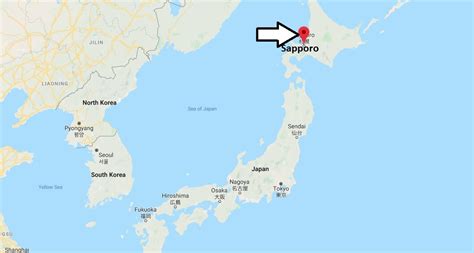 Hokkaido is one of the major fishing centers of the world. Where is Sapporo Located? What Country is Sapporo in? Sapporo Map | Where is Map