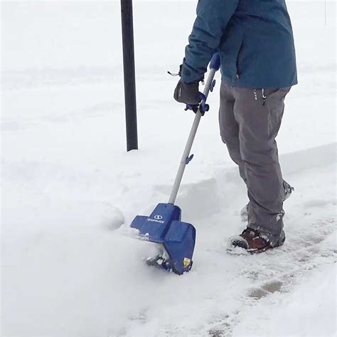 Snow Joe Cordless Snow Shovel 11 In W 5ah Batt And Charger Gemplers
