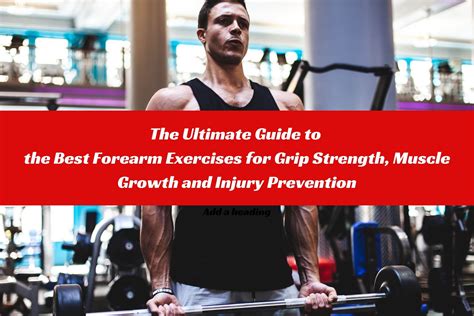 The Ultimate Guide To The Best Forearm Exercises For Grip Strength