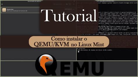 Tutorial Como Instalar O Qemu Kvm No Linux Mint Distros Que Usam O