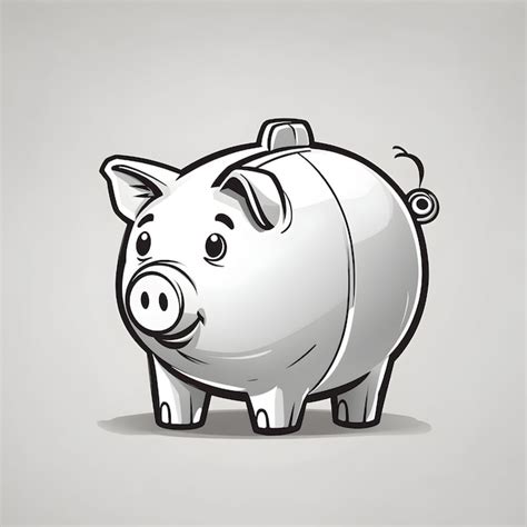Premium Ai Image Money Pig Piggy Bank Savings Pig Financial Literacy