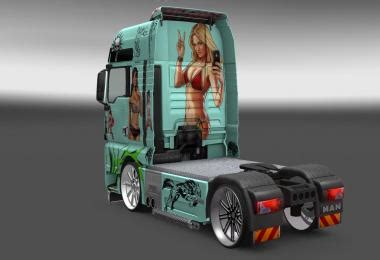 Sexy Skin V Ets Euro Truck Simulator Mods American Truck Simulator Mods
