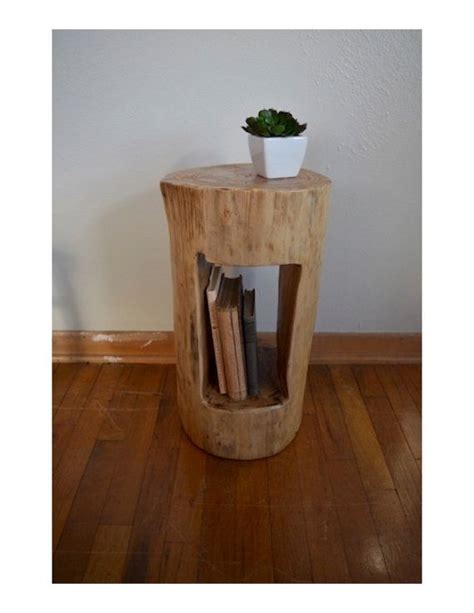Tree Stump Side Table Tree Stump End By