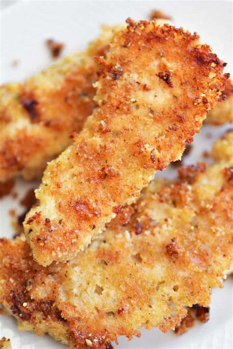 What do you need to make easy baked chicken parmesan. Garlic Parmesan Chicken Tenders - The Gunny Sack