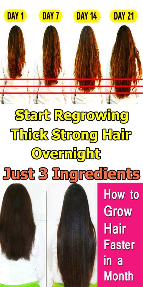 How To Grow Hair Faster And Thicker At Home