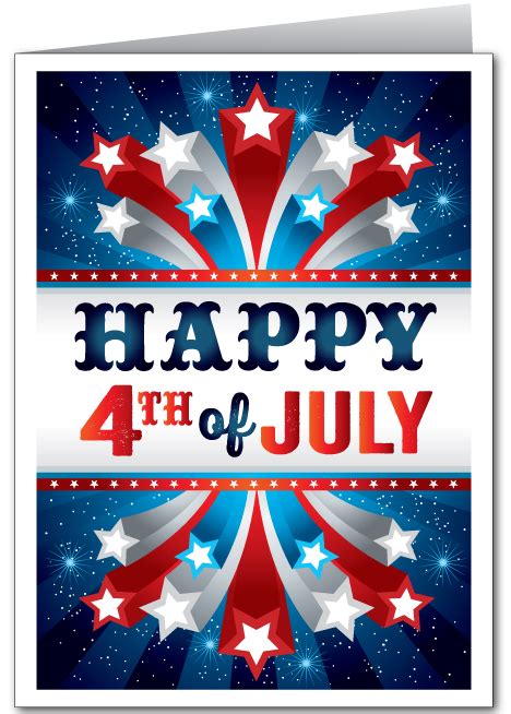 Happy Fourth 4th Of July Greetings Messages Clever Sayings Cards