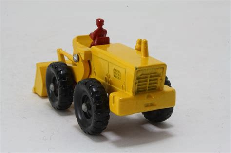 Matchboxlesney 43b Aveling Barford Tractor Shovel Yellow Yellow