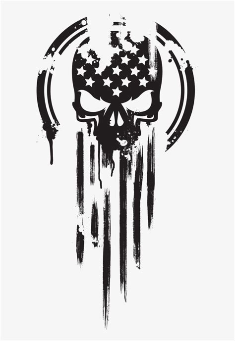 Punisher Skull Stencil Vector Laser Cut Cdr File Free Download Sexiz Pix