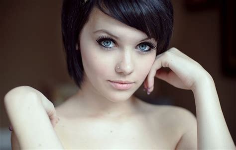 wallpaper girl sweetheart model brunette melissa clarke for mobile and desktop section