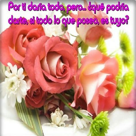 Frases Para Felicitar Con Rosas Plants Flowers Romantic Quotes Quotes Love Love Messages