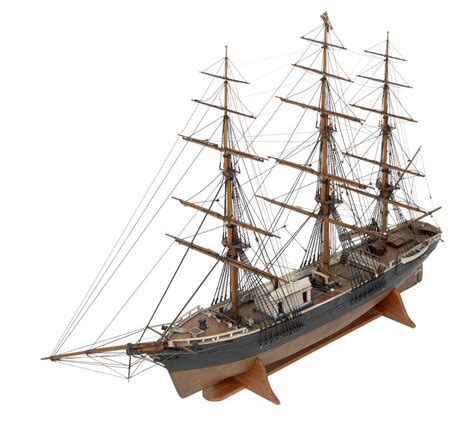 Great Britain 1854 Merchant Vessel Cargo Vessel Three Masted