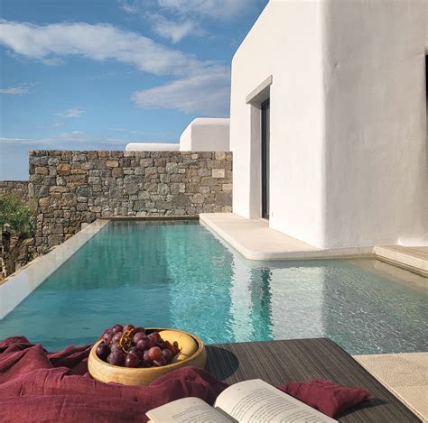 Best Hotels In Greece With Private Pools The Swim Up Rooms Of Your Dreams