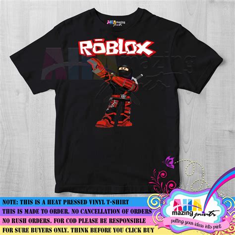 Kids Shirt Only Roblox Ninja Limited Edition Kids Fashion Top Boys