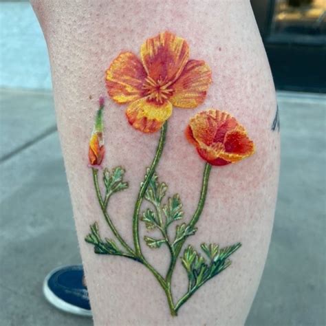 101 Amazing California Poppy Tattoo Ideas You Need To See Outsons