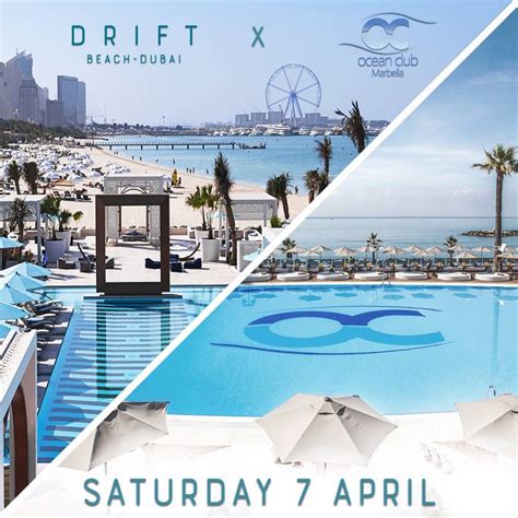 Drift Dubai Beach Club Dubai Insydo