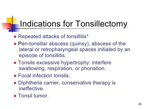 Acute And Chronic Tonsilitis
