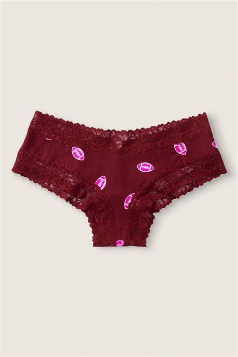 Buy Victorias Secret Pink Lace Trim Cheekster From The Victorias