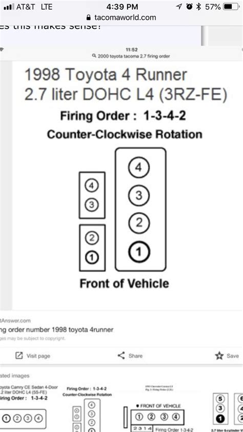 Toyota 4runner 2000 Firing Order Toyota Price Concept