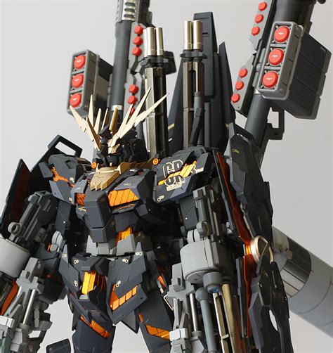 Gundam Guy Mg 1100 Unicorn Gundam 02 Banshee Full Armor Armed