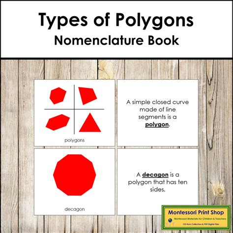 Types Of Polygons Book Elementary Geometry Made By Teachers