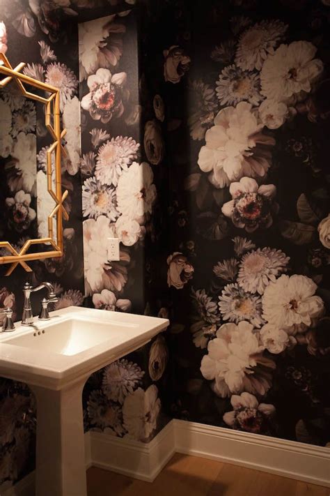 Before And After Bold And Beautiful Bathroom Becki Owens Floral