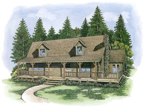 Manatee Log Home Plan By Suwannee River Log Homes