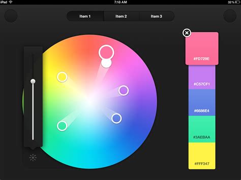 Color Picker App Practice By Mitchell Bernstein On Dribbble