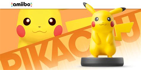 Pikachu Amiibo Super Smash Bros Collection Nintendo