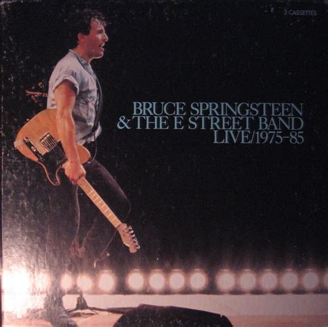 The Cassette Tapes Bruce Springsteen And The E Street Band Live 197585