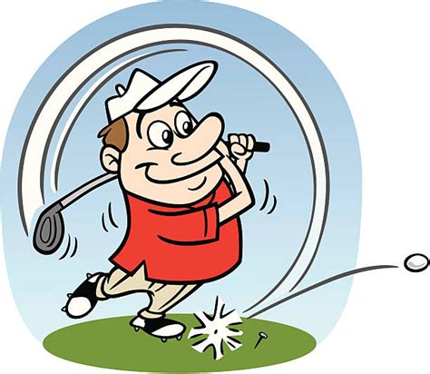 Best Golf Funny Illustrations Royalty Free Vector